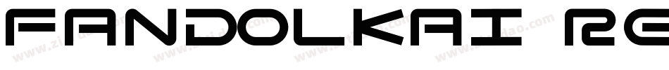Fandolkai Regular字体转换